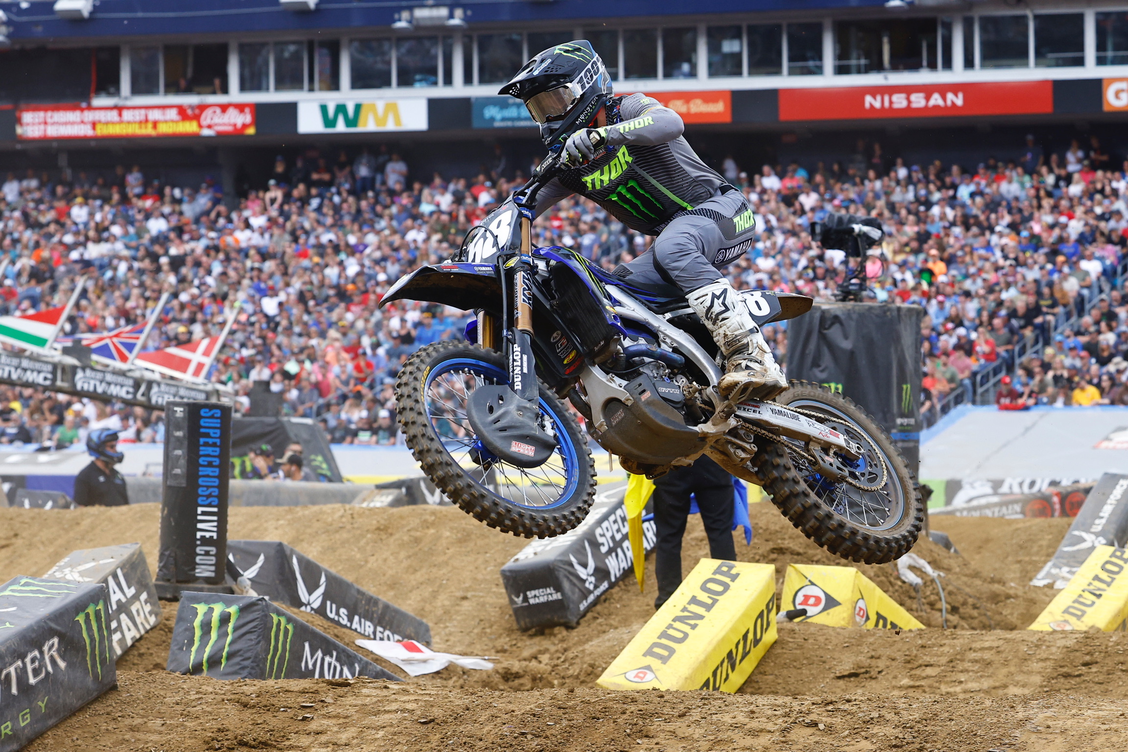 Monster Energy Yamaha Star Racing’s Jordon Smith and Haiden Deegan finish third