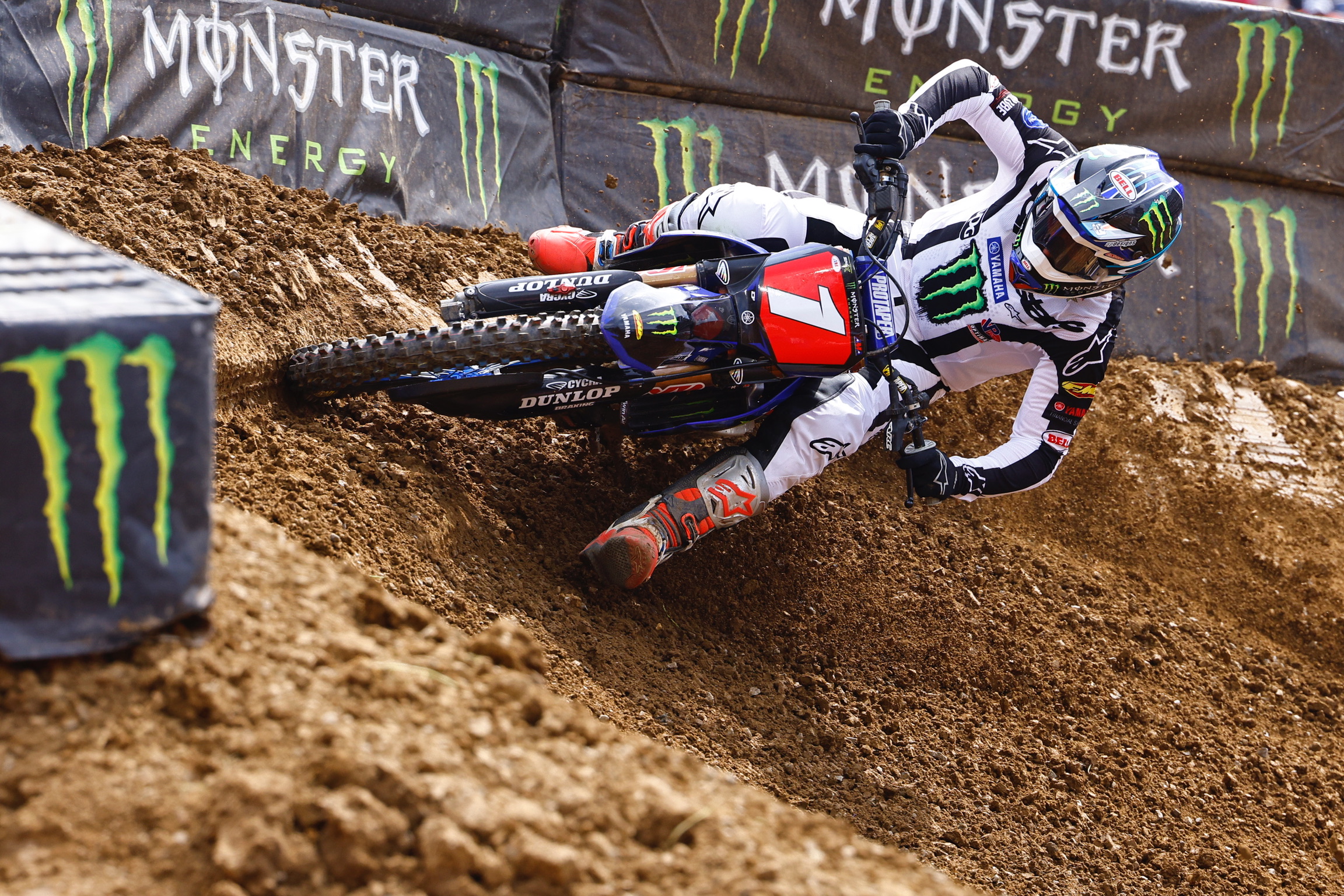 Monster Energy Yamaha Star Racing’s Eli Tomac returned to the podium with a runner-