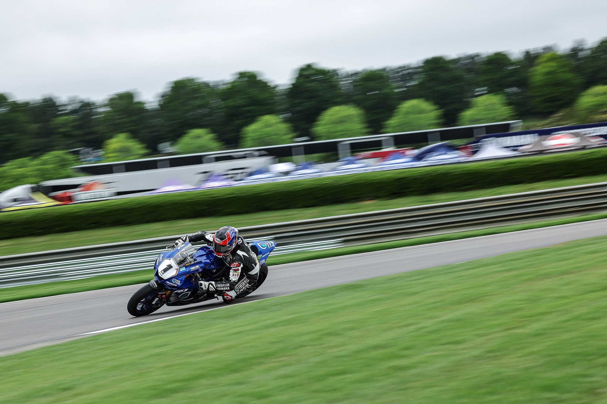 Gagne Sweeps Superbike at Barber image