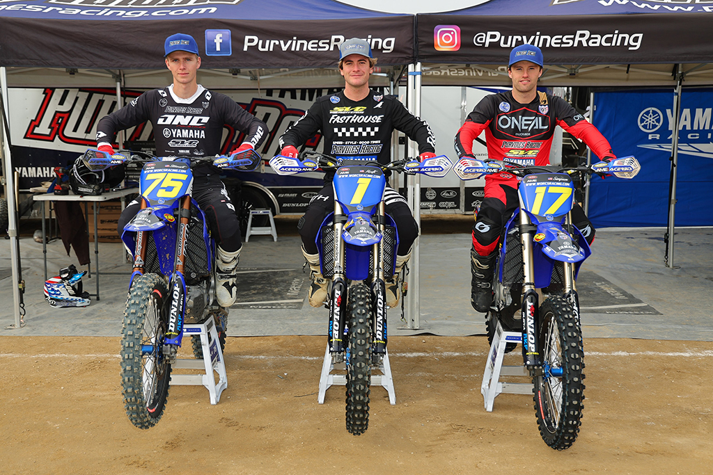 The Purvines Yamaha Simi Valley Cycles Racing team heads into 2024 armed with the all-new YZ450FX and a three-pronged title threat with Justin Hoeft, Jack Simpson, and Trevor Stewart 