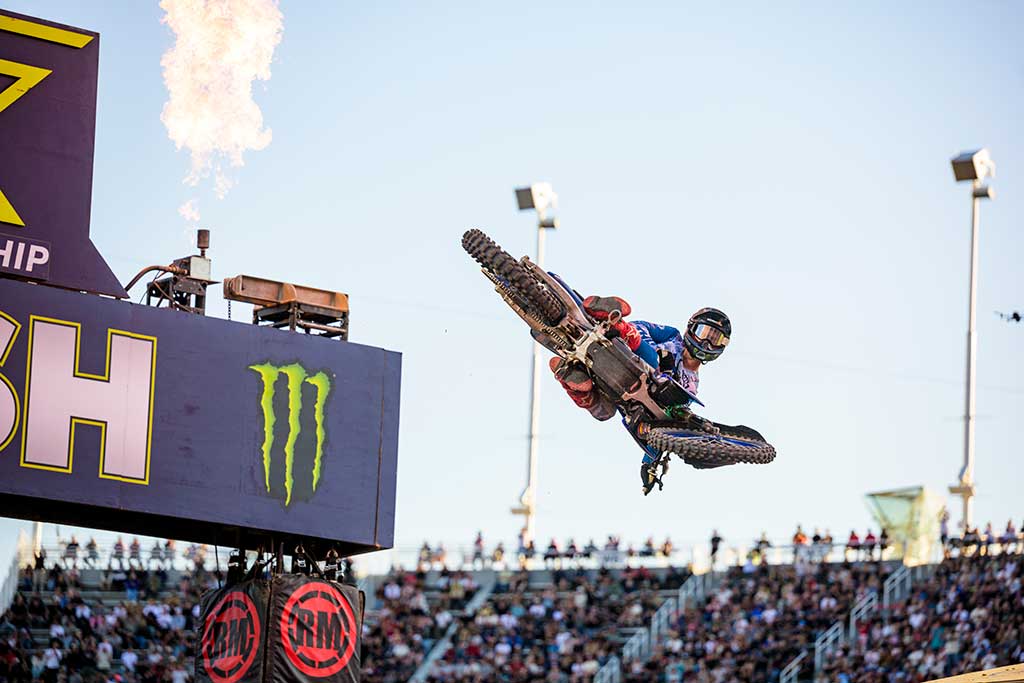 Monster Energy Yamaha Star Racing’s 250 champions deliver a thriller in Salt Lake City, with Davies coming out on top
