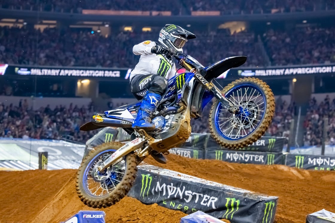 Monster Energy Yamaha Star Racing shines in the Lone Star State with a Cooper Webb and Eli Tomac 1-2 finish at Arlington Supercross