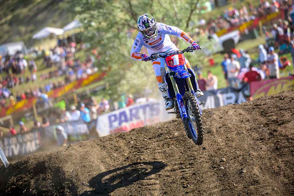 Altus Motorsports BLU CRU Yamaha’s Lachlan Turner’s win streak continues with the WMX overall victory at Thunder Valley