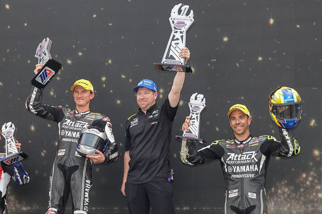 Attack Performance Progressive Yamaha Racing Enjoys Double Podium at Superbike Opener image