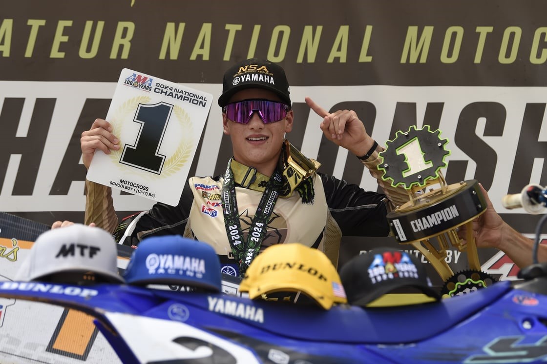 Covell Leads Title Campaign for Yamaha bLU cRU at Loretta Lynn’s image