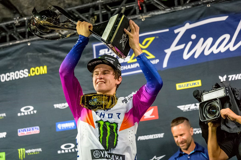 Deegan Crowned Back-to-Back 250SMX Champion image