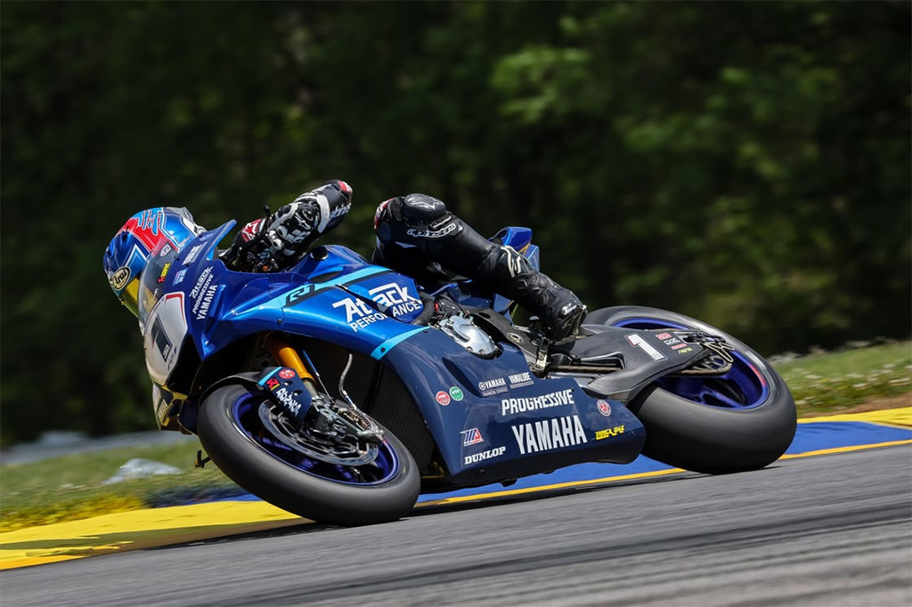 Gagne Scores Runner-Up Finish at MotoAmerica Superbike Opener image