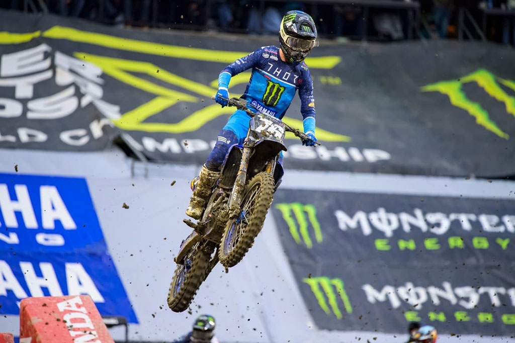 Monster Energy Yamaha Star Racing’s Michael Mosiman returns to racing and overcomes adversity to finish sixth during his debut with the team