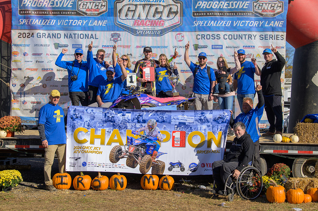 Yamaha Raises $3,700 for Breast Cancer Research at Yamaha Racing Ironman GNCC