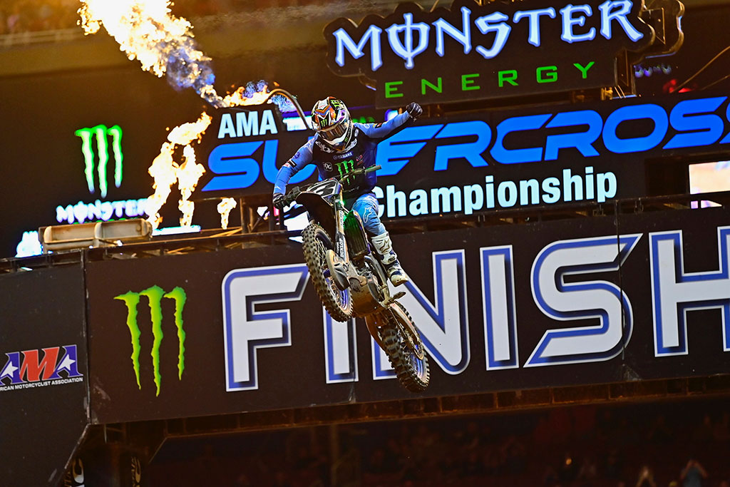 Monster Energy Yamaha Star Racing’s Eli Tomac wins St. Louis Triple Crown, and Cooper Webb finishes second overall to be crowned the overall winner of the three-round series