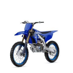 Blue YZ450F Motorcyle