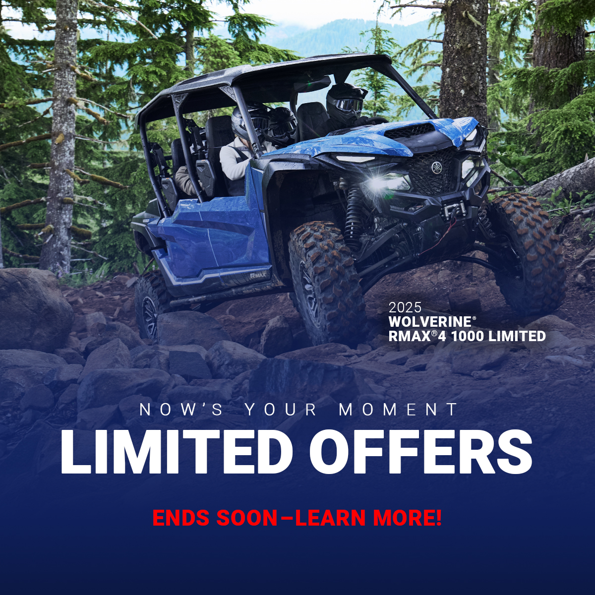 LET'S RIDE SxS COMBO - 4.99% APR FOR 60 MONTHS OR UP TO $2,500 CUSTOMER CASH ON SELECT MODELS