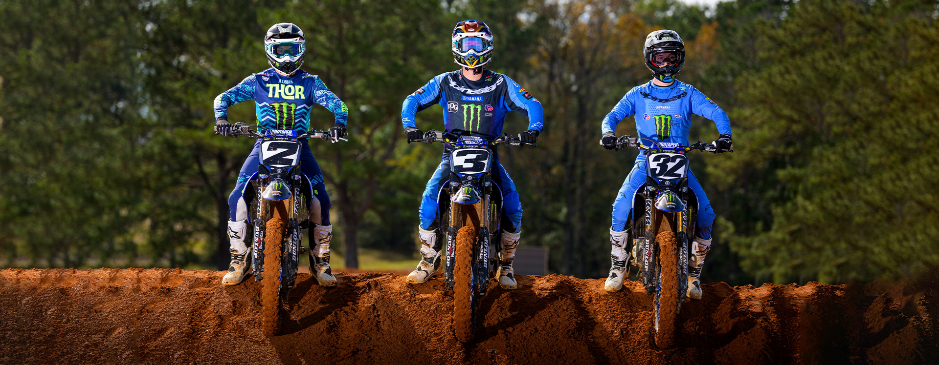 Monster Energy Yamaha Star Racing 450 Team photo