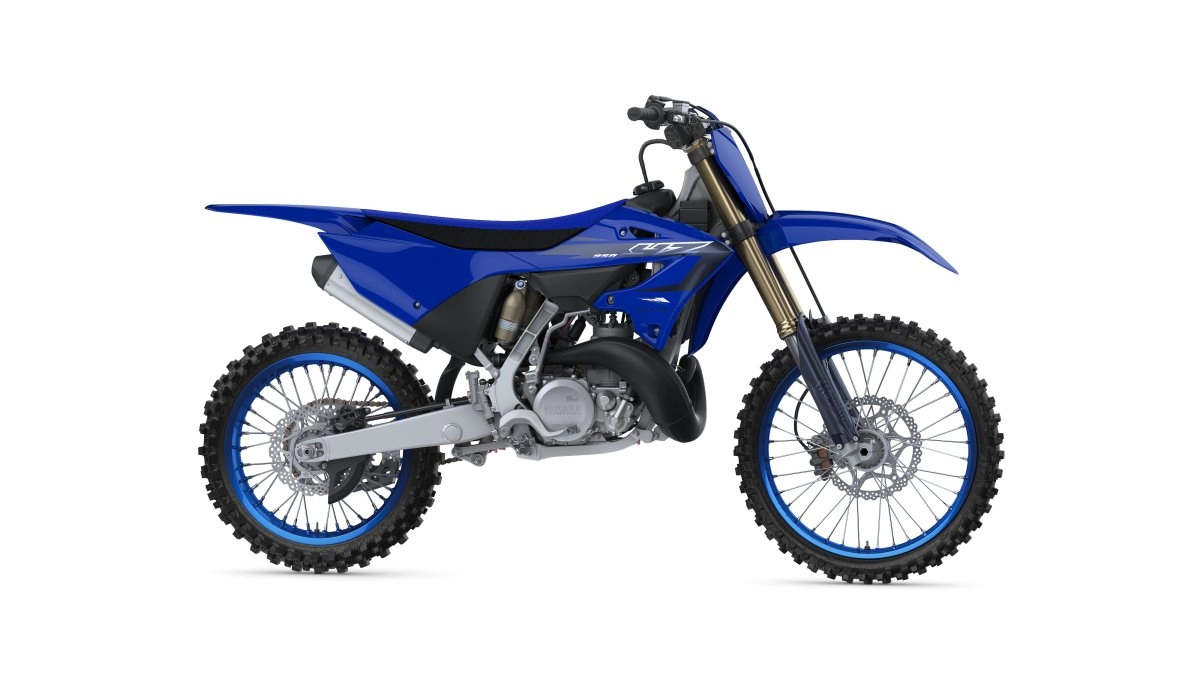 YZ250 Team Yamaha Blue Side Profile