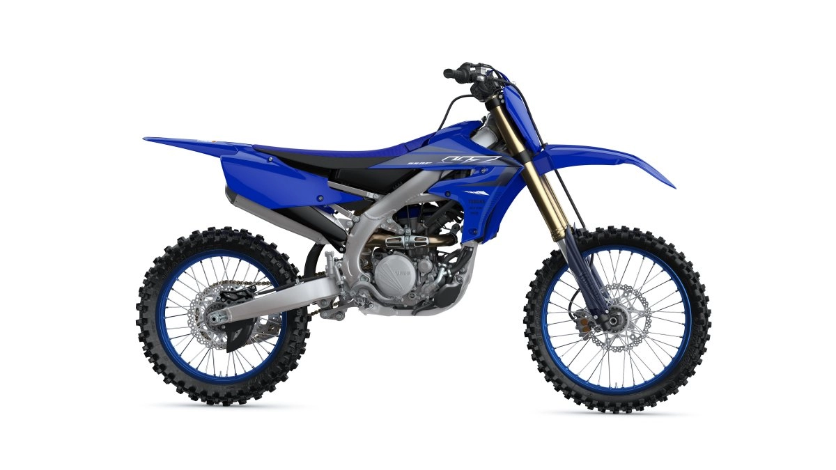 YZ250F Team Yamaha Blue Side Profile