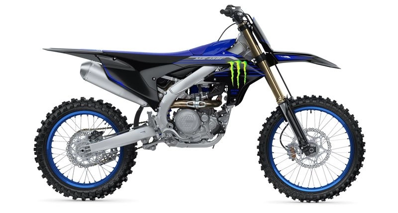 YZ450F Monster Energy Yamaha Racing Edition Side Profile