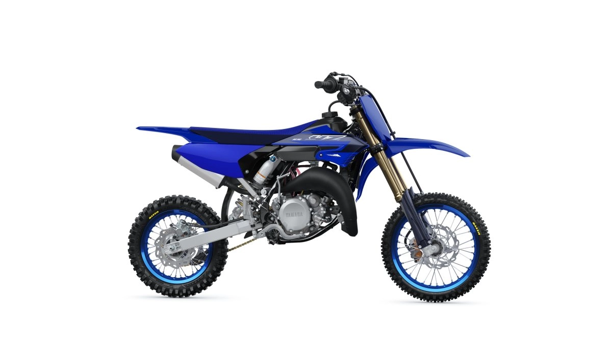 YZ65 Team Yamaha Blue<br />Youth Side Profile