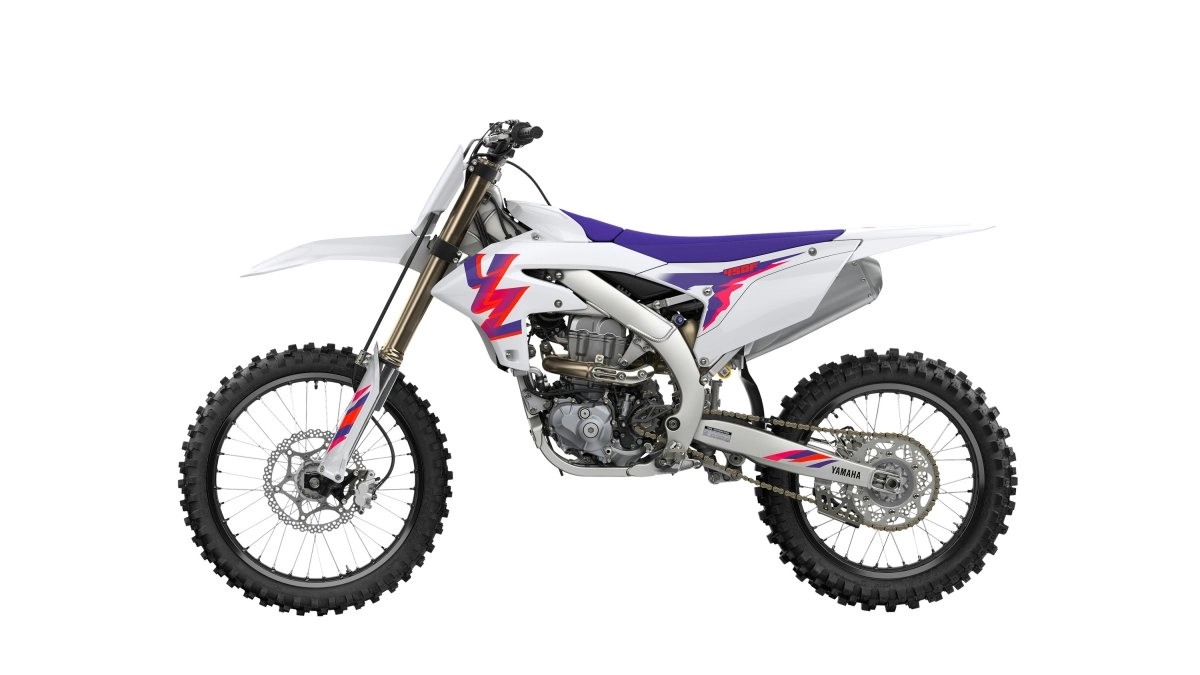 YZ450F 50th Anniversary Edition Side Profile