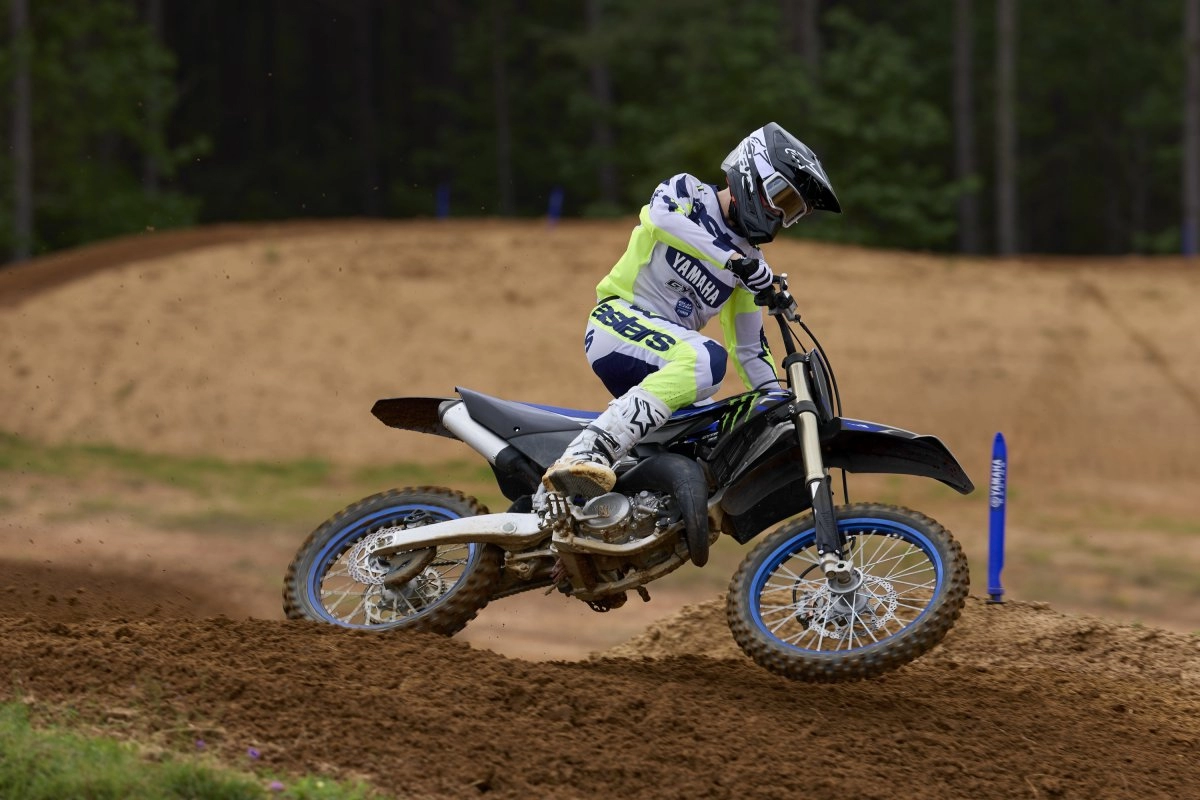 Powerful Two-Stroke YZ125 Engine